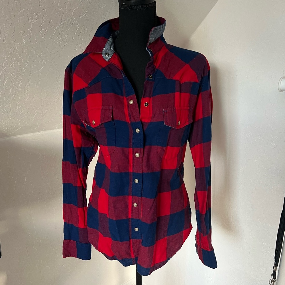 Jachs Girlfriend Flannel 0485-7